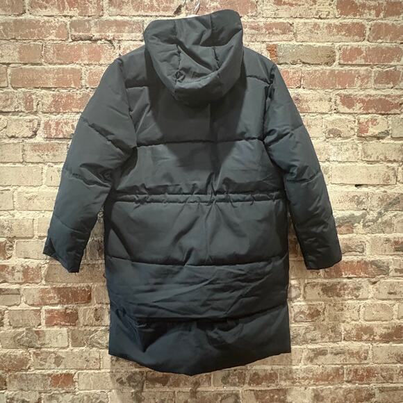 NWT Everlane The Renew Long Puffer in Black Size Small - Picture 8 of 11